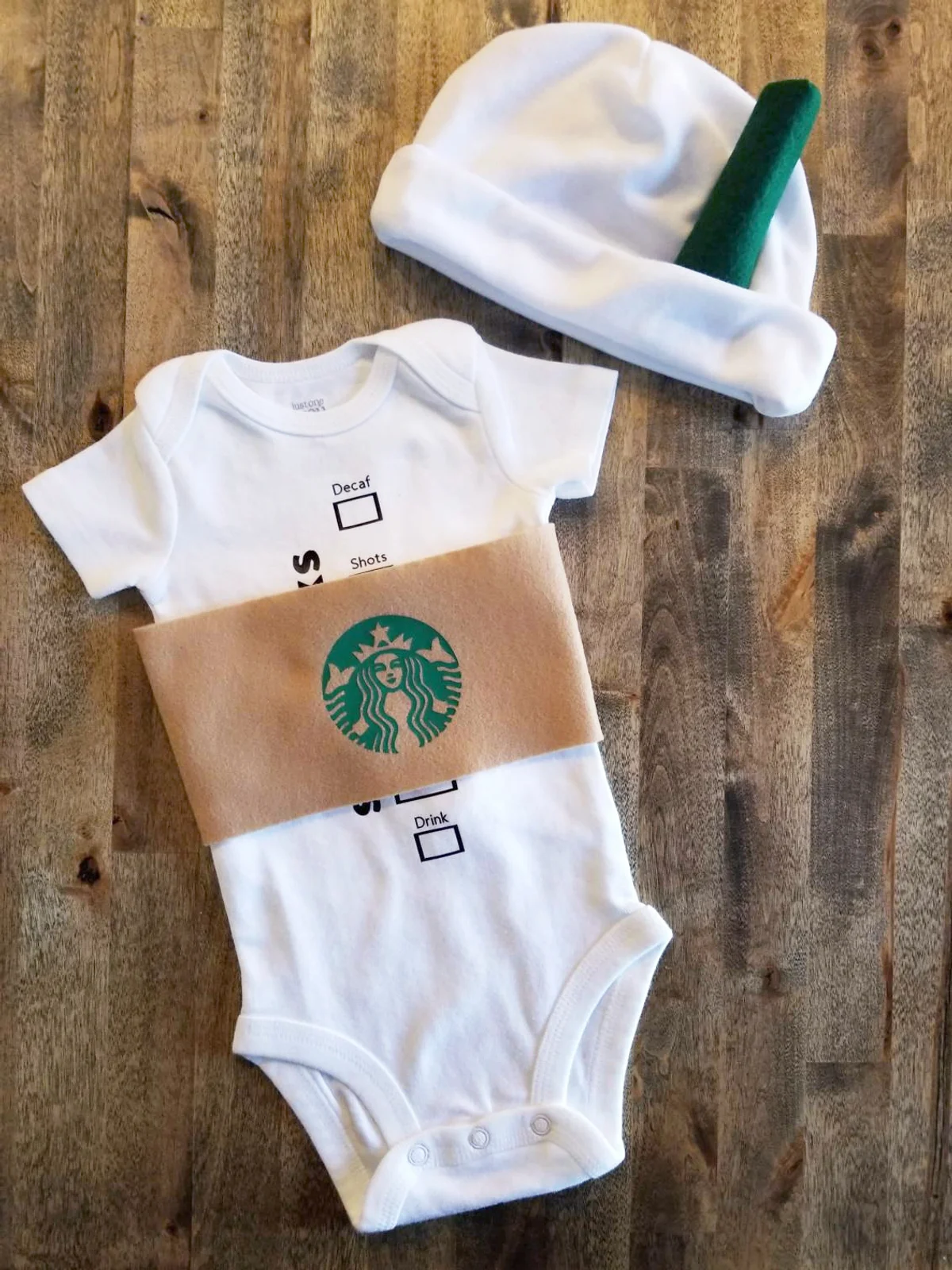 Hot Starbucks Coffee Cup Costume for Baby