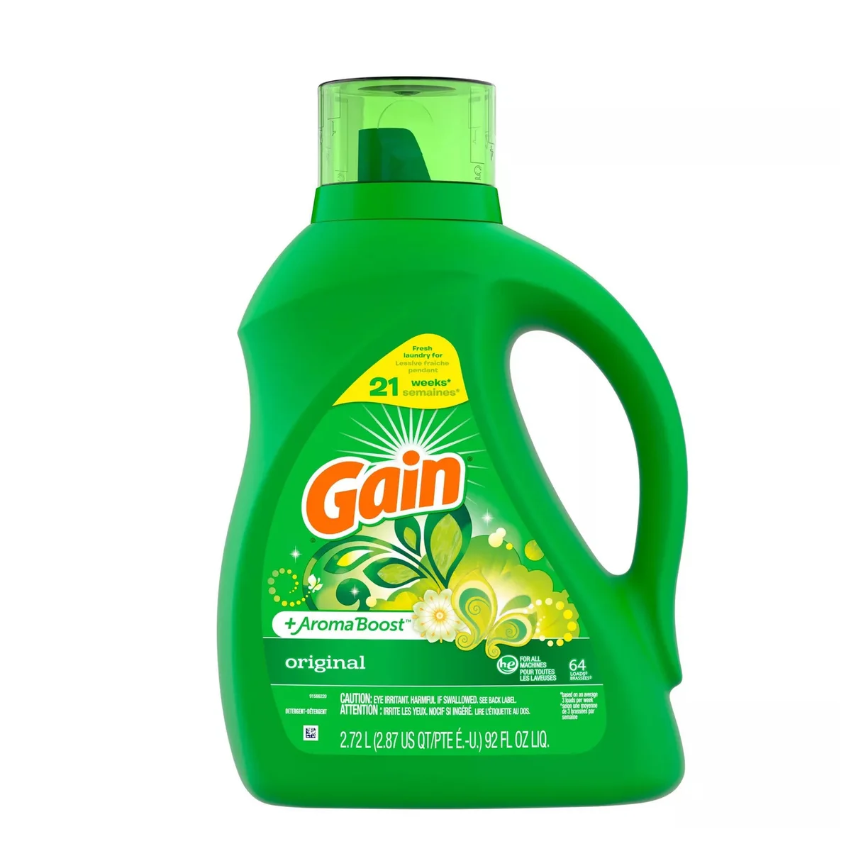 Gain Original + Aroma Boost Liquid Laundry Detergent