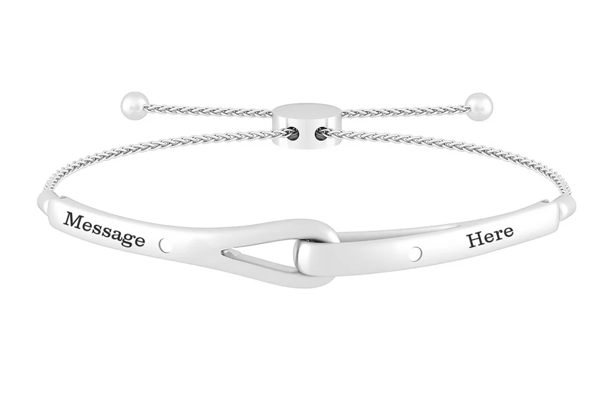 Love + Be Loved Color Stone Couple's Bolo Bracelet