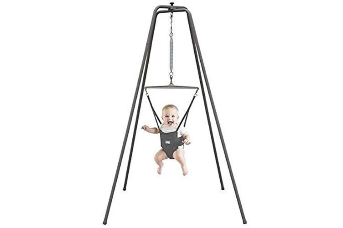 Jolly Jumper - The Original Baby Exerciser with Super Stand for Active Babies that Love to Jump and Have Fun